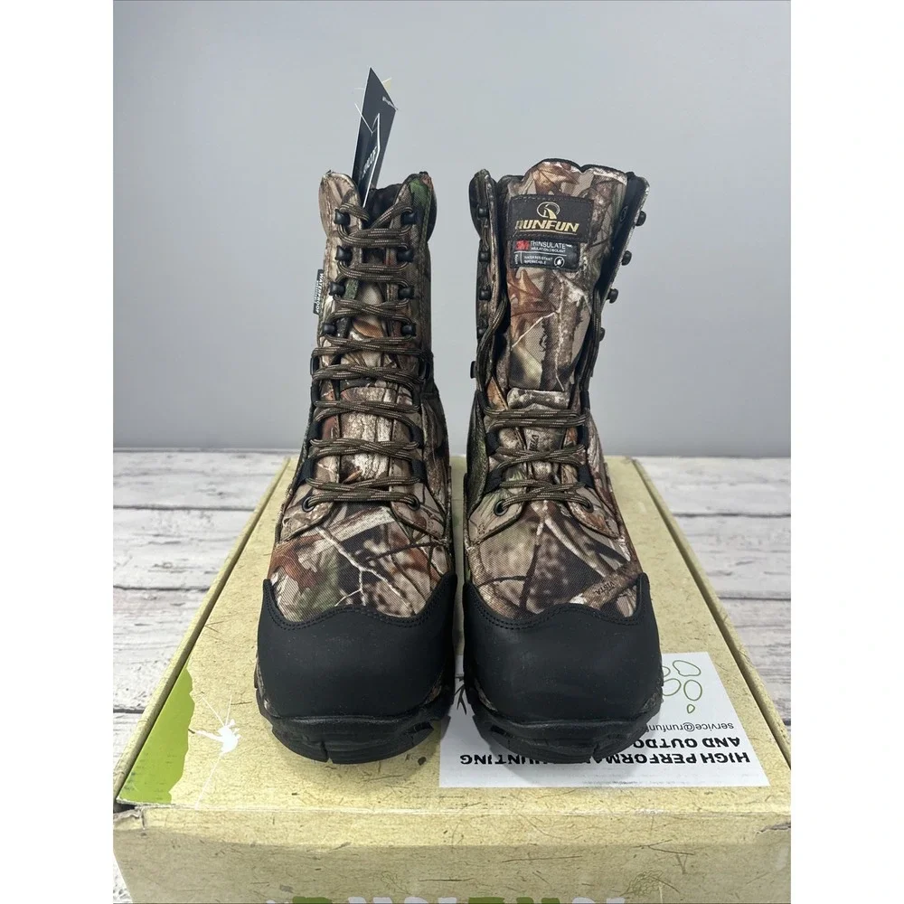 RUNFUN Men's Waterproof Hunting Boots – 8